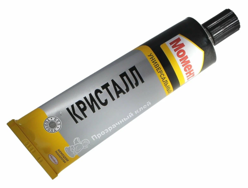 МОМЕНТ клей кристалл прозрачный 125мл/48/6/2150